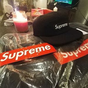 SUPREME featherweight wool camp cap